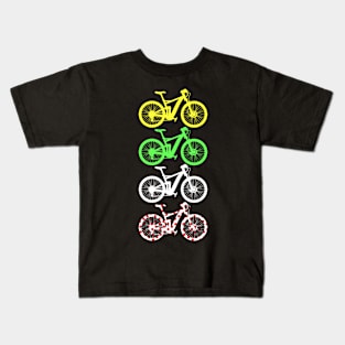 Bike Tour At France Love Bicycle Kids T-Shirt